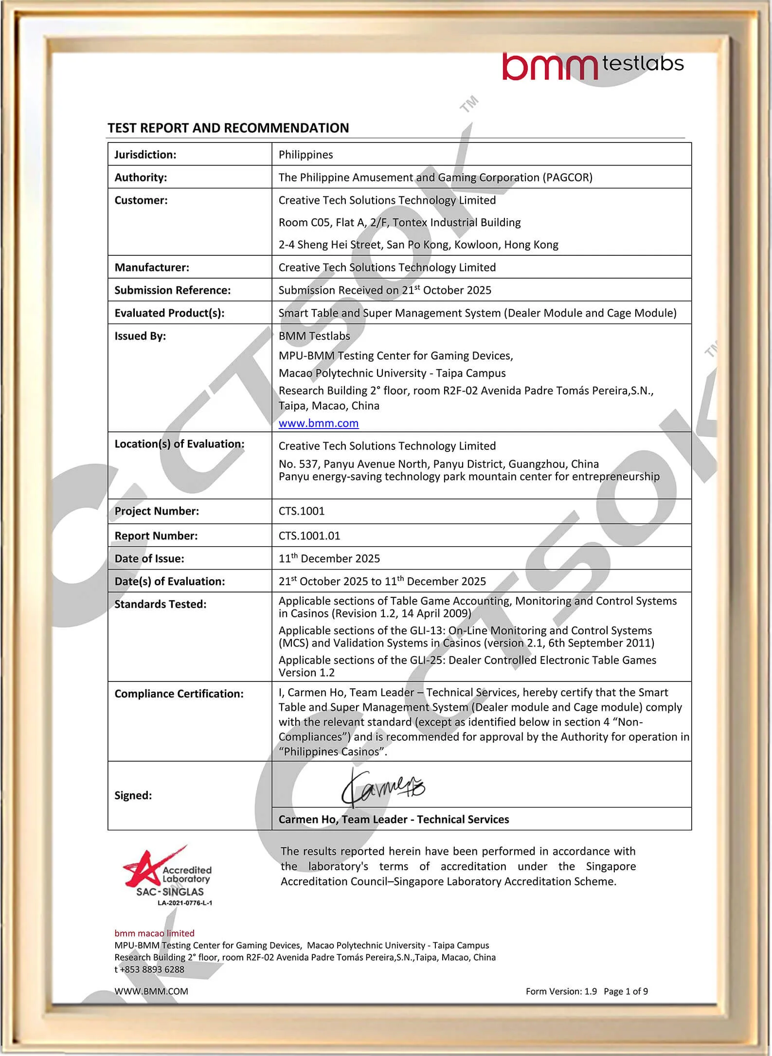  Certificate Patent Photo 